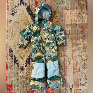 Burton one piece insulated snow suit - 2T